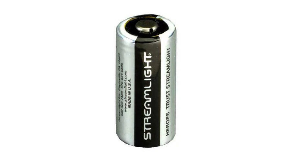 4 FRESH Streamlight 85177 CR123A 3V Lithium Battery - (MADE IN USA) EXP 2028