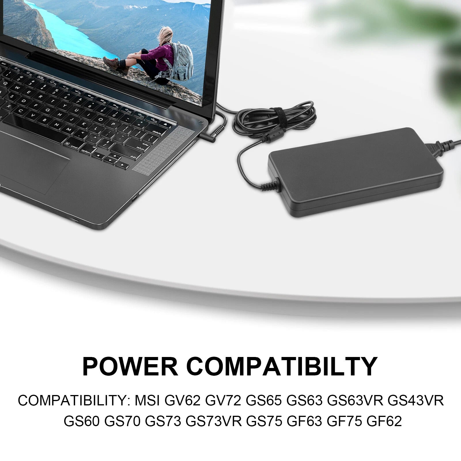 19.5V 9.23A 180W Laptop Charger for Asus ROG G750JS Stealth Series Power Adapter