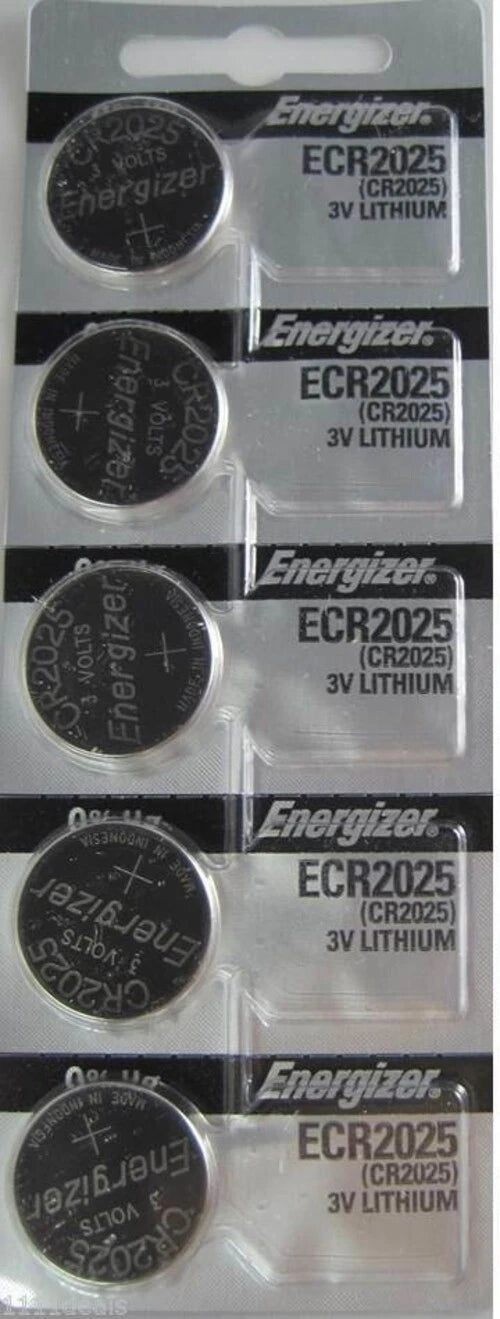 10 x FRESH Genuine Energizer CR2025 ECR2025 3V Coin Button Battery Fast Shipping
