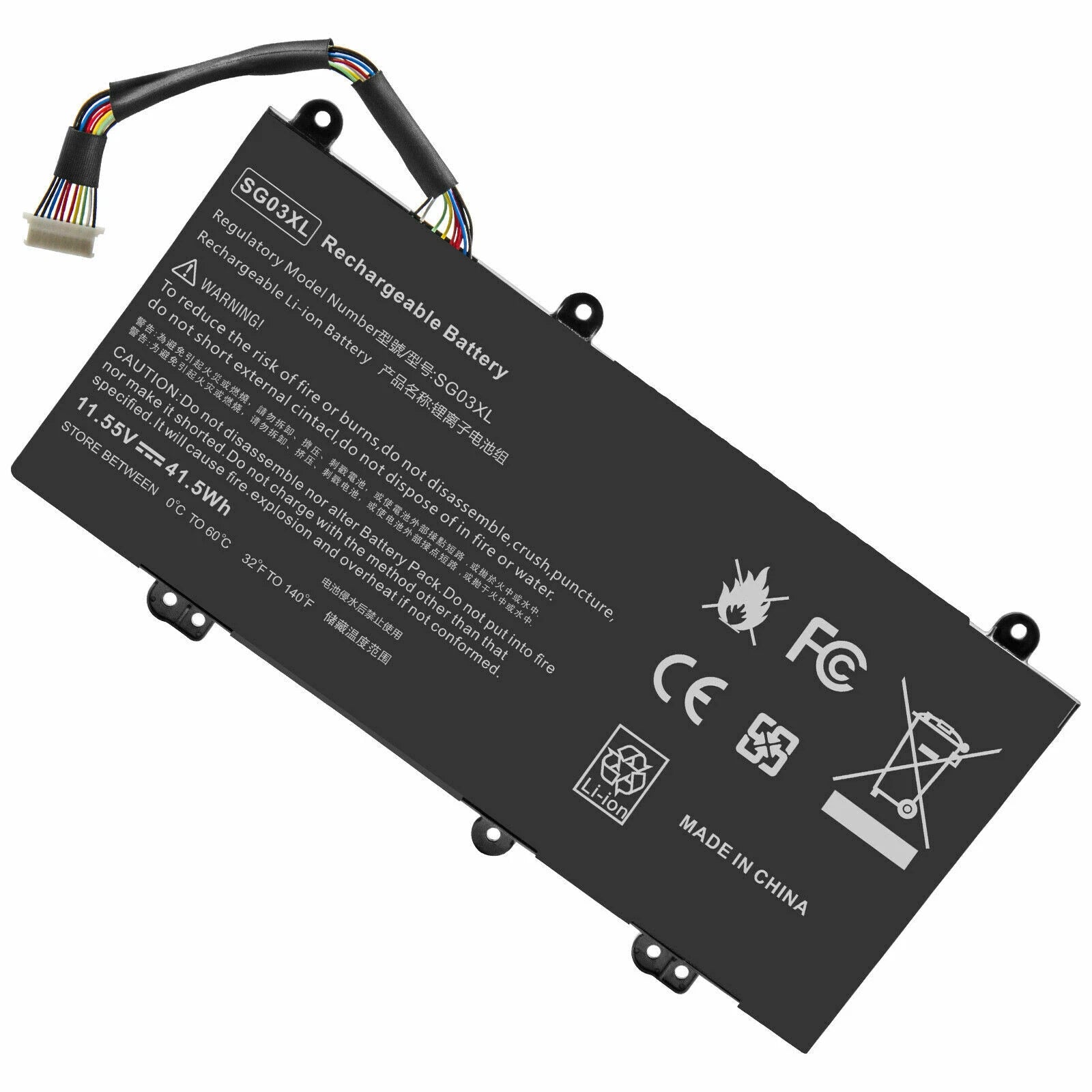 SG03XL Battery for HP Envy M7-U109DX 17-u163cl Notebook 849315-850 849314-856 US