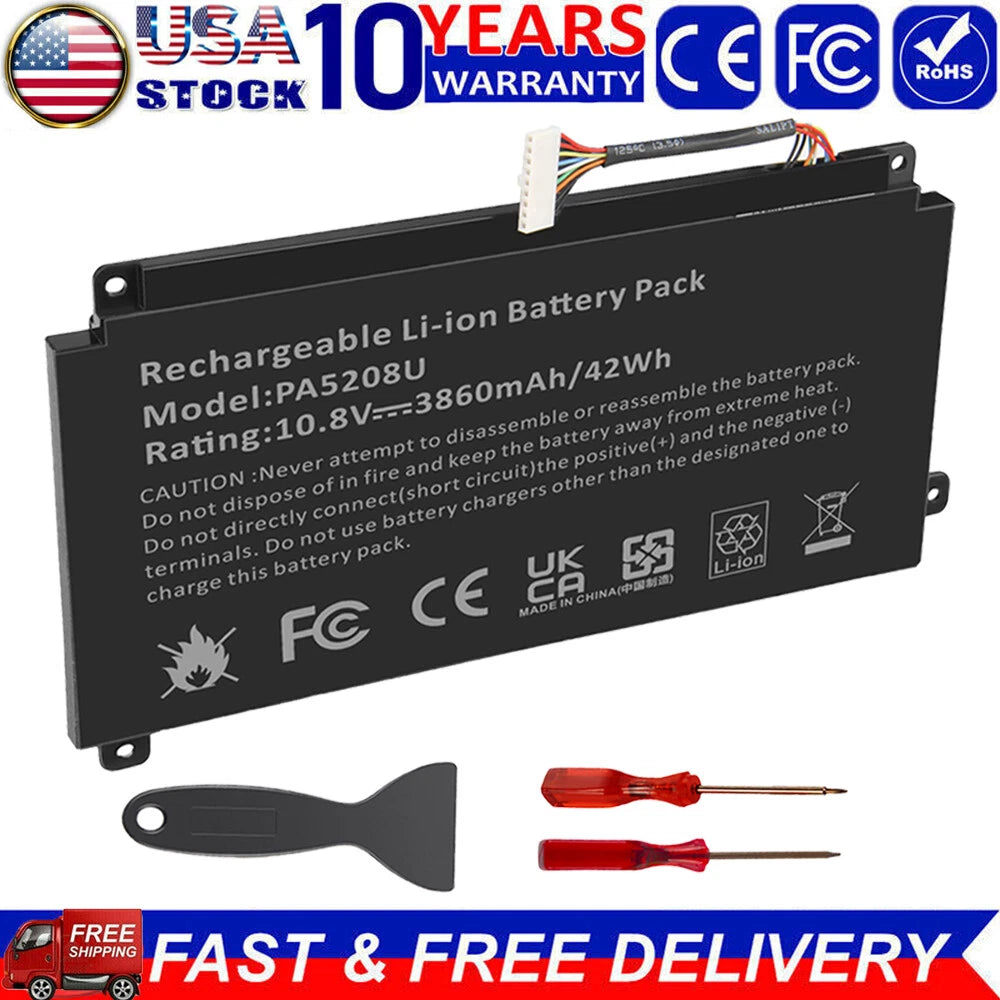 PA5208U-1BRS Battery for Toshiba Satellite E45w L55W P55w P50W CB35-B