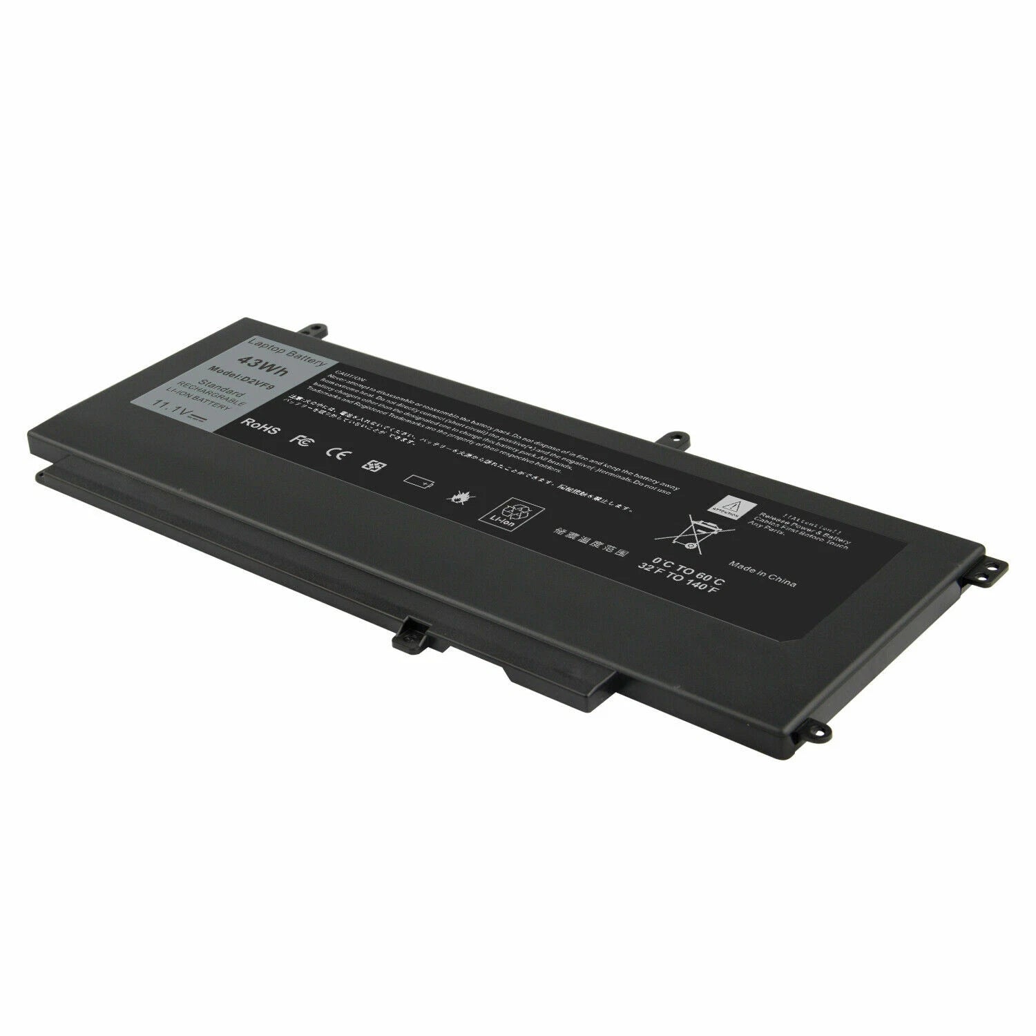 D2VF9 Battery For Dell Inspiron 15 7000 Series 7547 7548 0PXR51 PXR51 0YGR2V PC