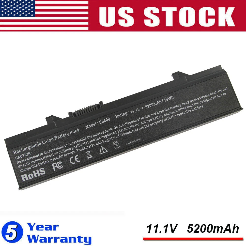 ?Battery For Dell Latitude E5400 E5500 E5410 RM668 RM656 KM769 KM970 KM752 KM742