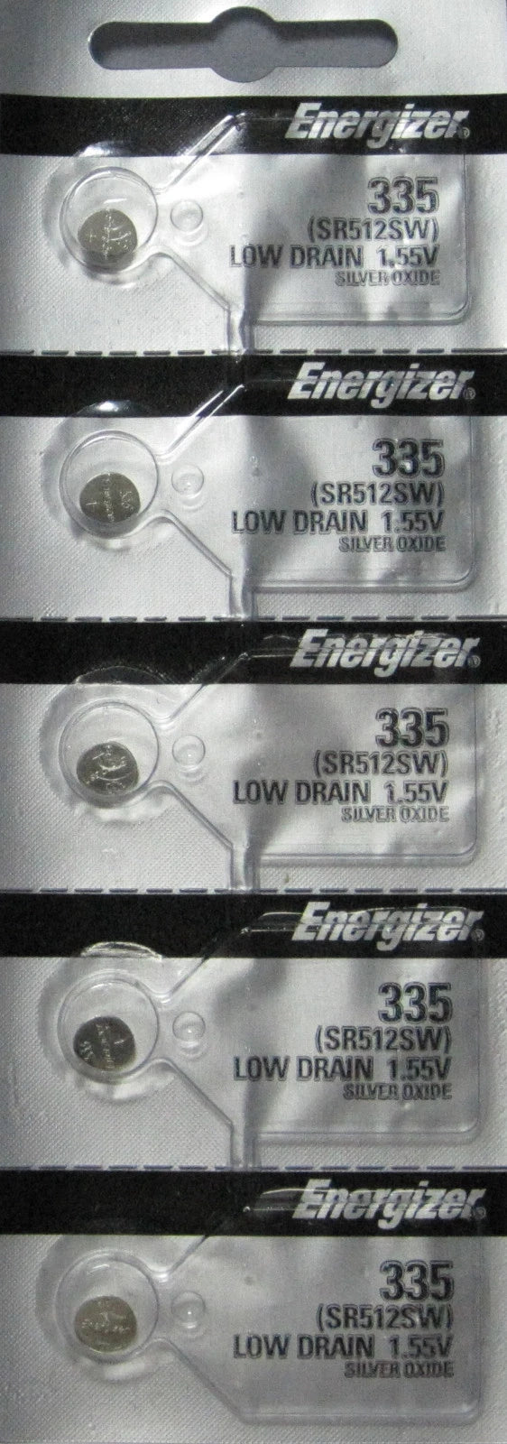 15 Energizer 335 - SR512SW Button Cell Battery