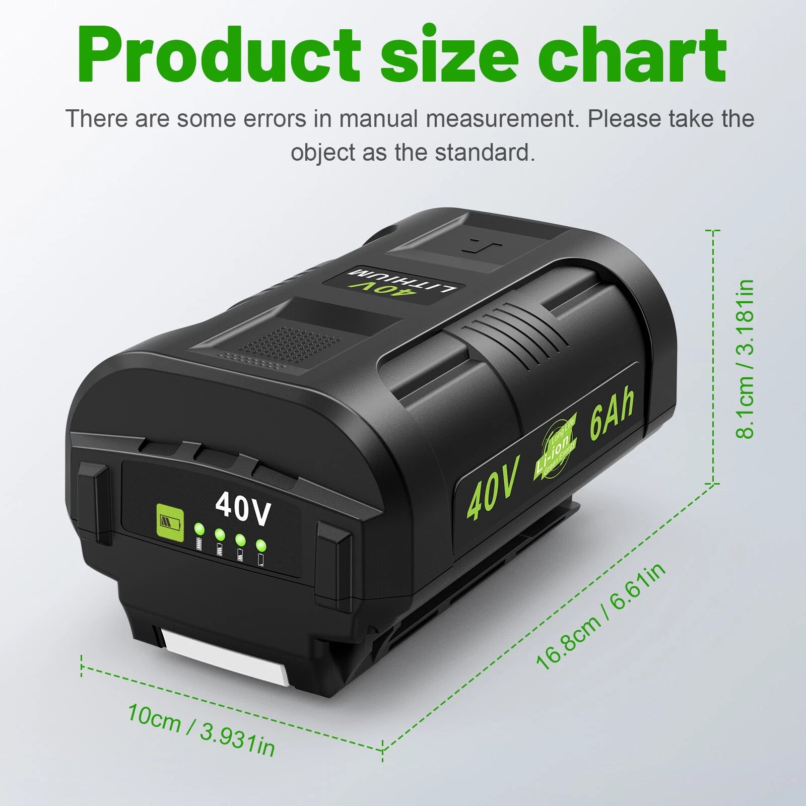 1-2X Battery for Ryobi 40V OP40602 Lithium Battery Charger 40 Volt OP406VNM LED