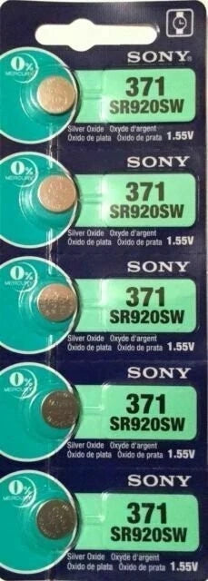 MURATA / SONY 371 370 SR920W SR920SW (10 Piece) Brand New Battery US Seller