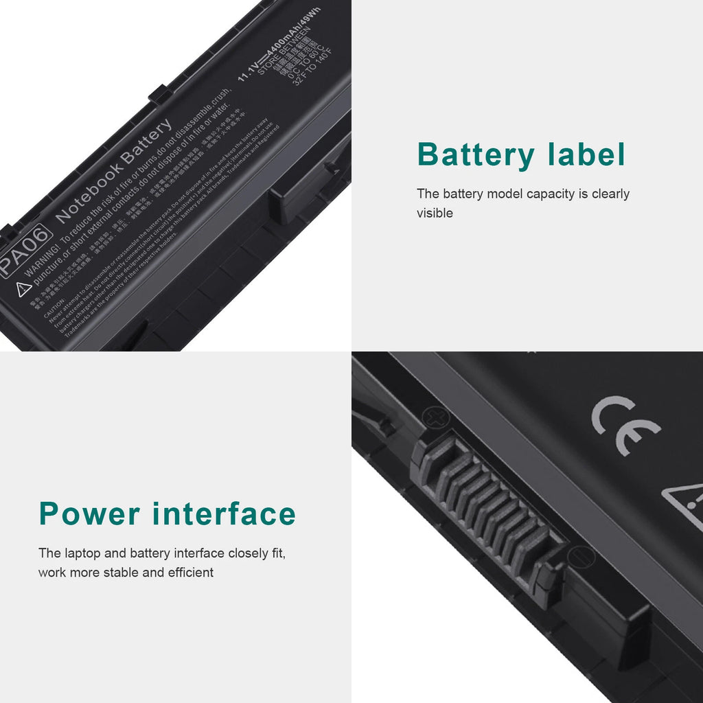 Battery PA06 For HP Omen 17 17-w 17-w000 17-ab 17t-ab00 HQ-TRE 849571-221 4400mA