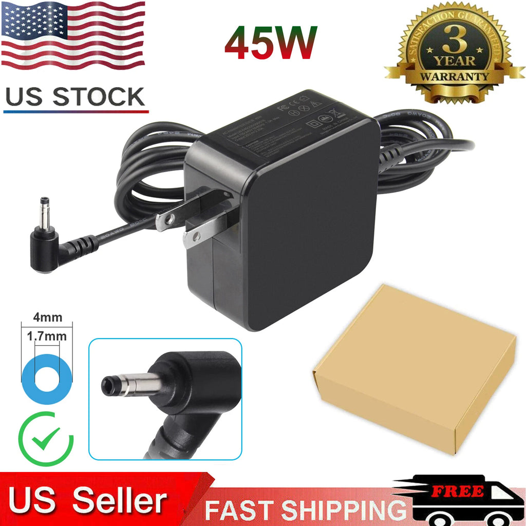 20V 2.25A 45W For Lenovo Laptop AC Adapter Charger Ideapad ADL45WCC ADP-45DW AA