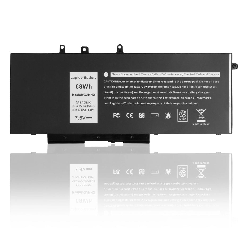 ?GJKNX Battery For Dell Latitude 5480 5580 5280 5490 5491 5580 5590 5591 68Wh