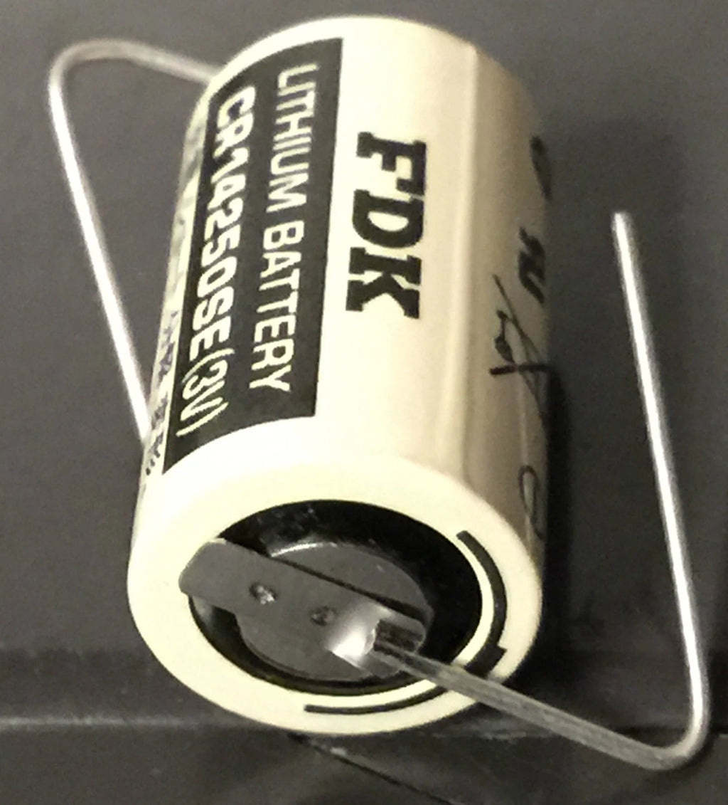 Brand New Sanyo FDK CR14250SE 3V Lithium Battery w/ Solder Pins, Japan Made