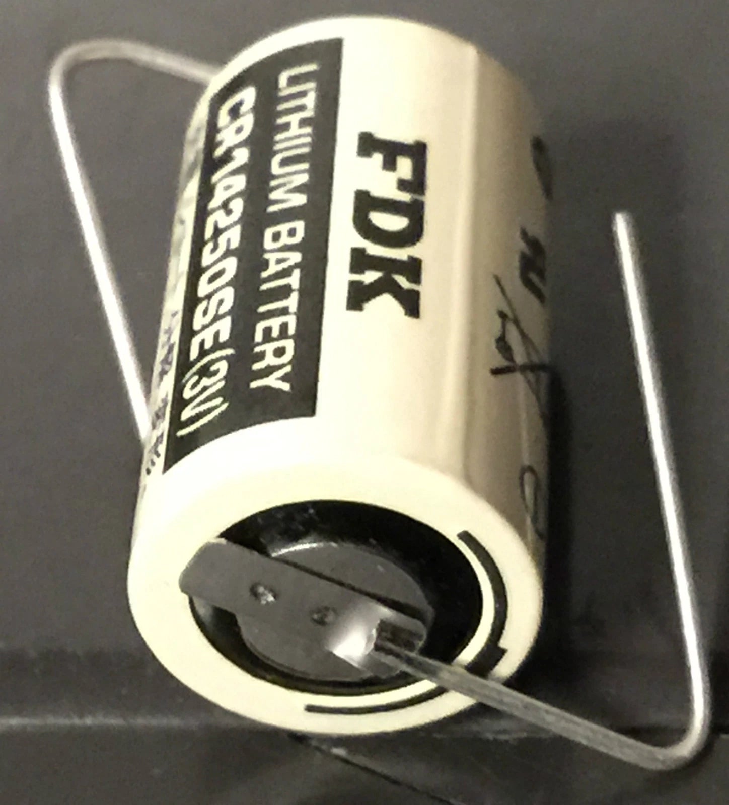 Brand New Sanyo FDK CR14250SE 3V Lithium Battery w/ Solder Pins, Japan Made