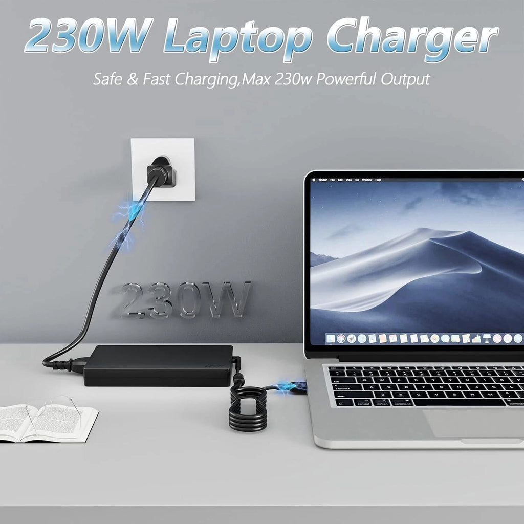230W Laptop Charger Power Adapter For Lenovo ThinkPad Legion 5/7/5P/C7/Y900