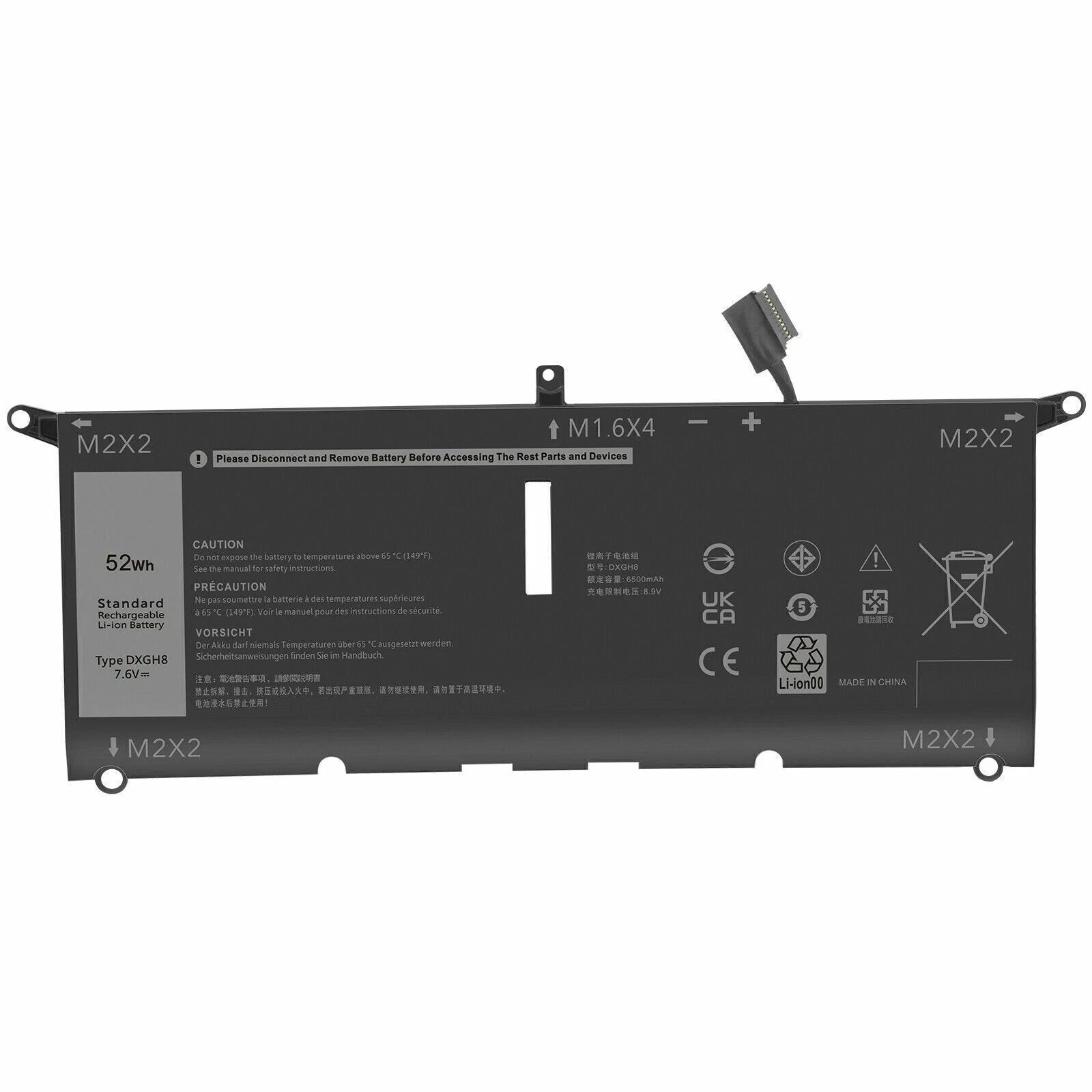 ??LOT DXGH8 Battery For Dell XPS 9370 9380 7390 Inspiron 13 5390 5391 H754V P82G