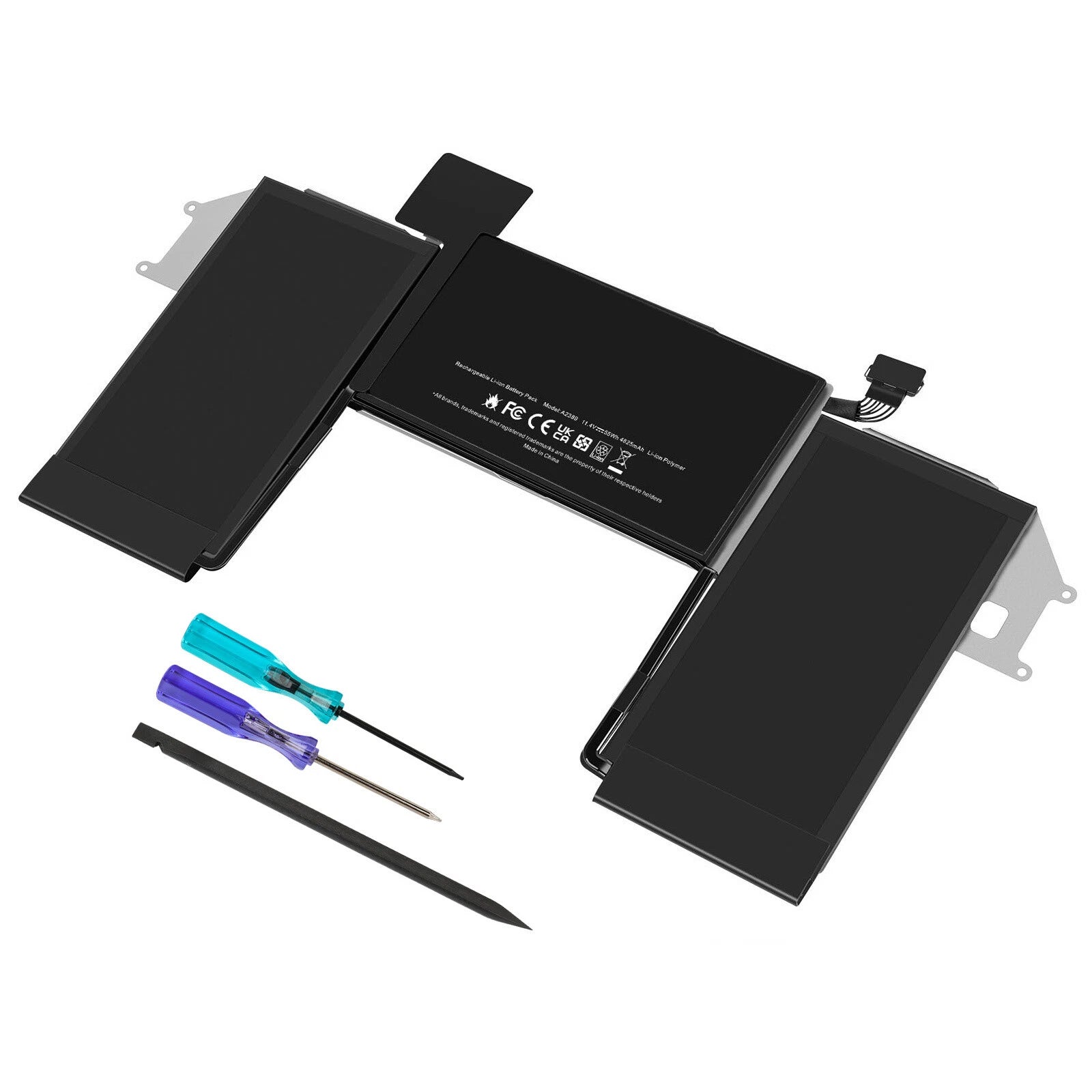 LOT 55Wh A2389 Battery for Apple MacBook Air 13"A2337 Air M1 Entry 2020 EMC 3598
