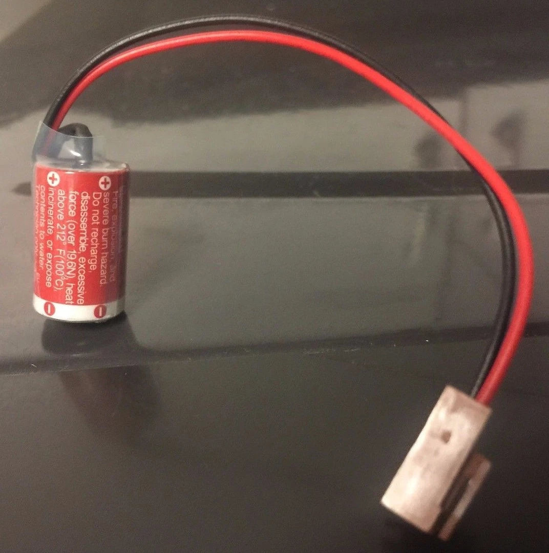 Brand New Maxell ER3 3.6V 1100MAH Li-ion PLC Battery with Plug, JAE Connector