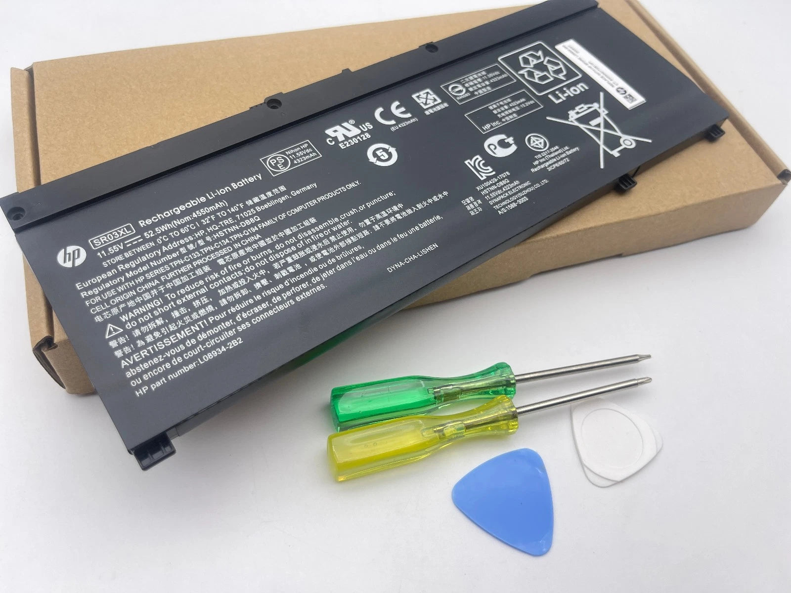 Genuine SR03XL Battery for Hp Pavilion 15-CX Envy X360 15-CN 15-CP L08855-855
