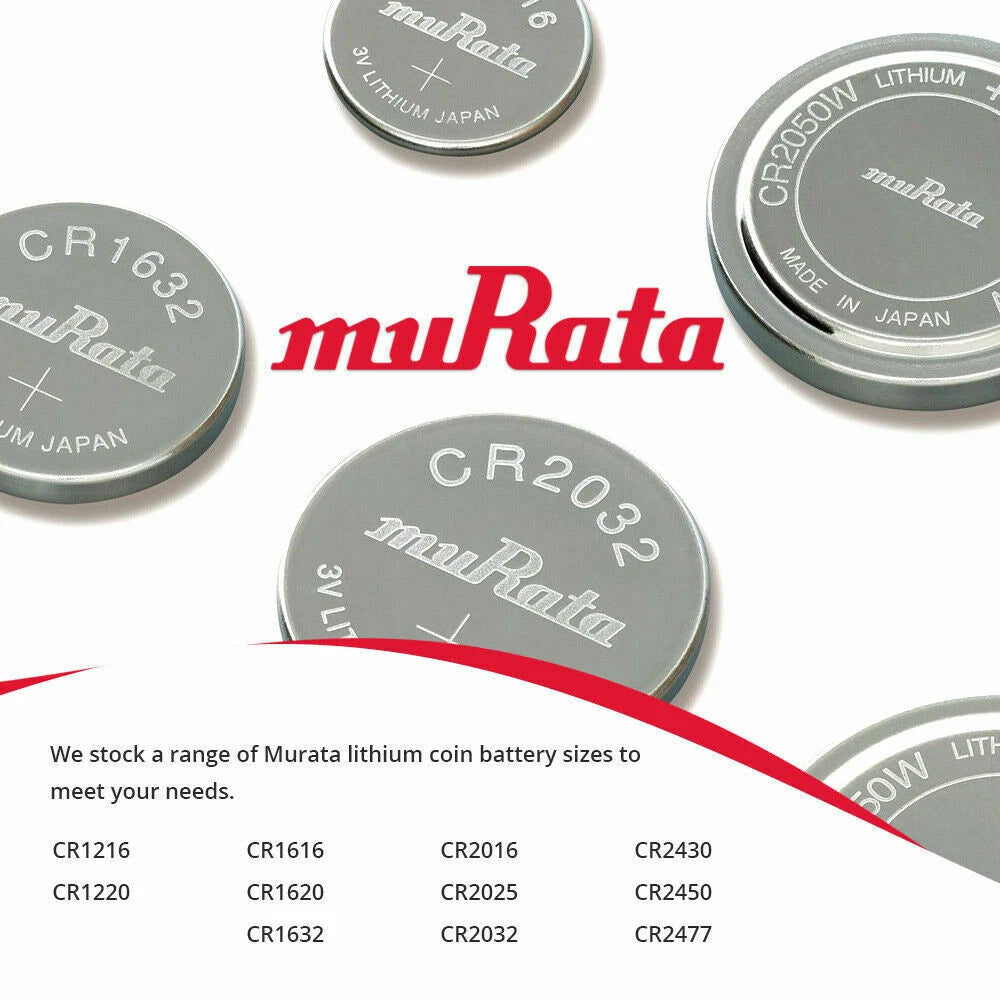 10 NEW MURATA / SONY 377 SR626 SR626 V377 SilverOxide Watch Battery SR66 TR626W