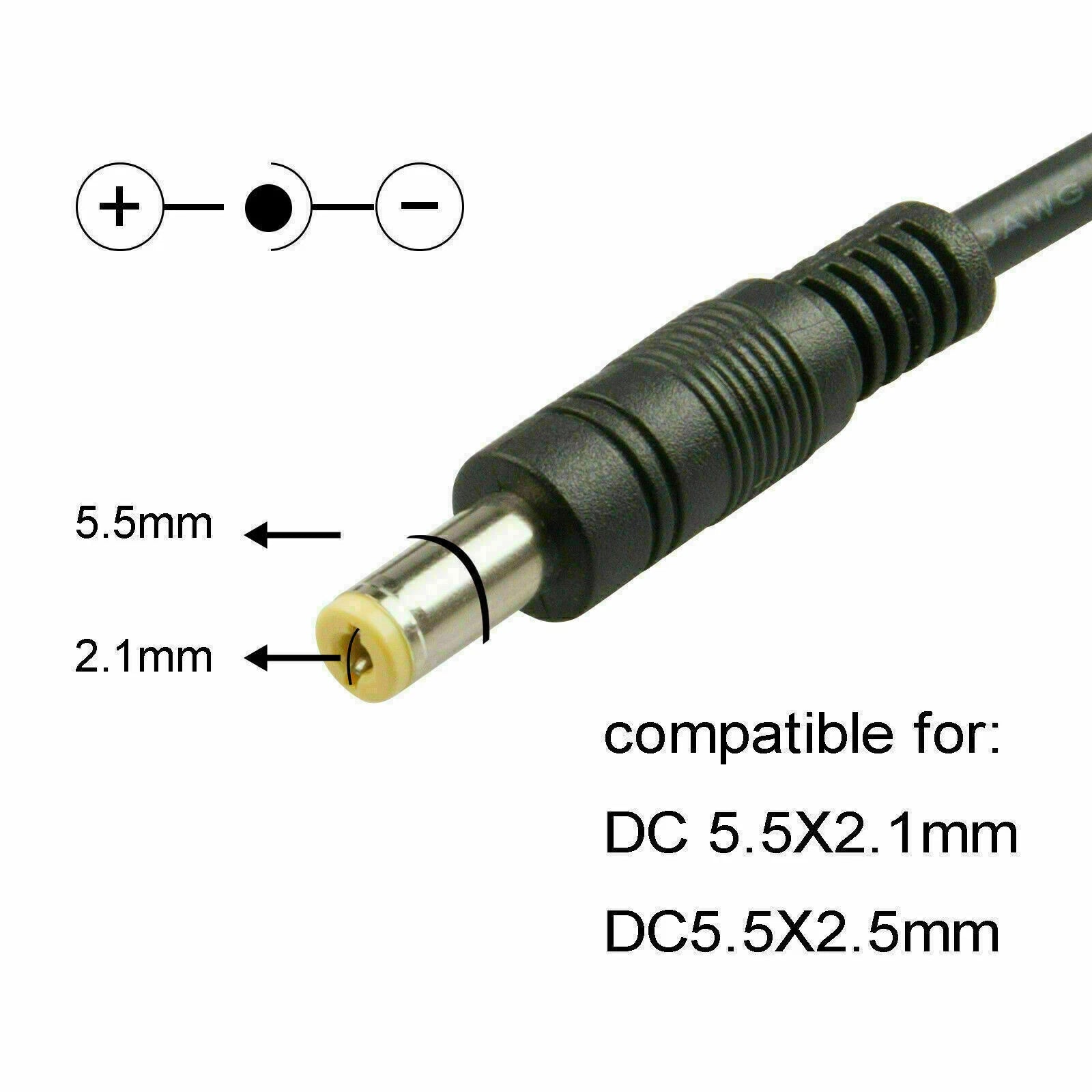 AC Adapter For Toshiba Satellite C855 Series Laptop 65W Charger Power Supply