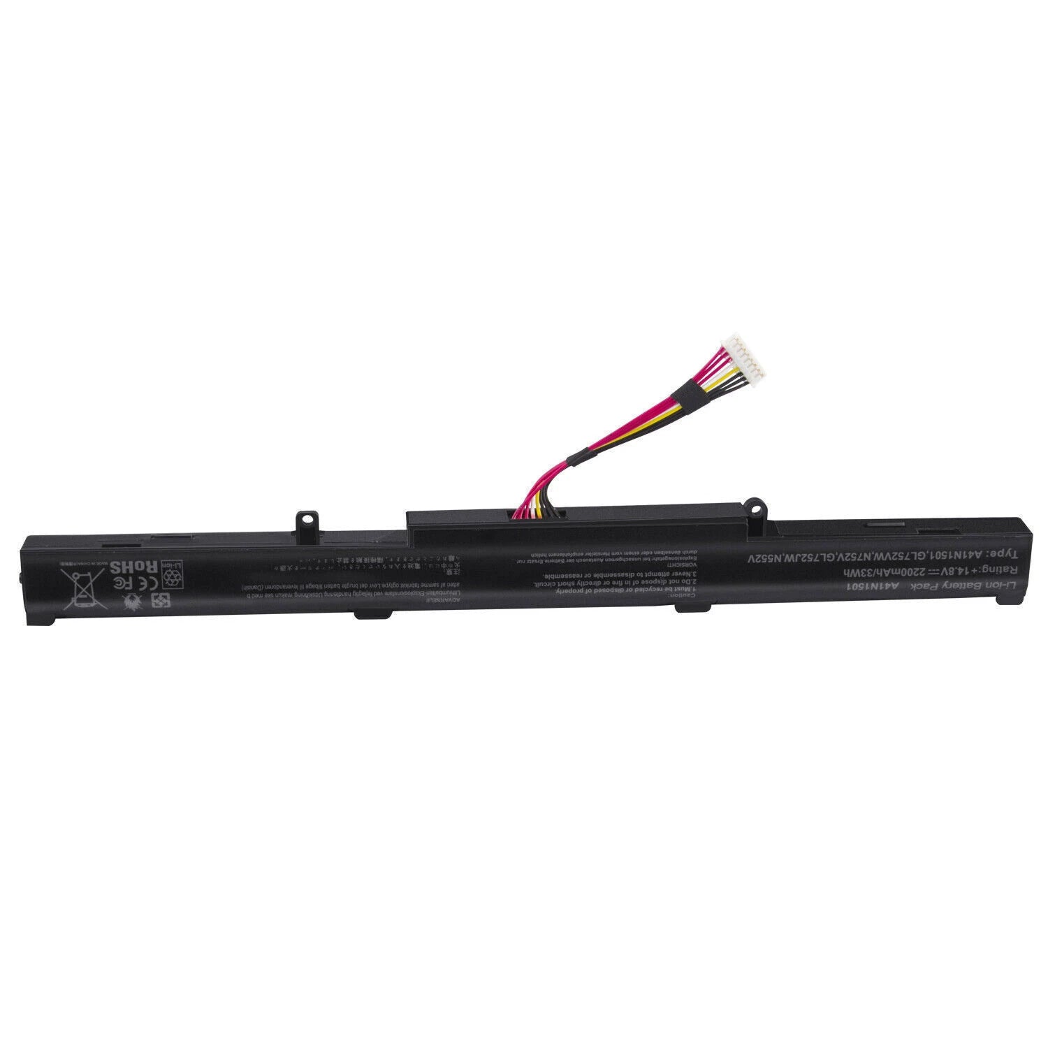 A41N1501 A41LK9H Battery For ASUS ROG GL752VW G752VW N552V N552VX N752V Notebook