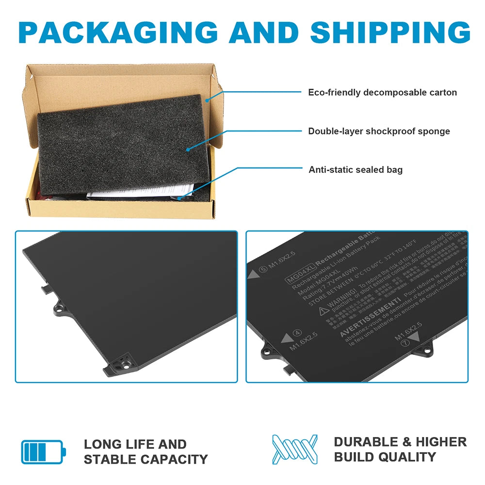 Laptop Battery TT03XL for Hp EliteBook 755 G5,850 G5, 850 G6, ZBook 15U G5 G6