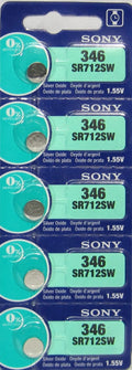 10 Sony Button Cell Watch Batteries SR712SW Batteries