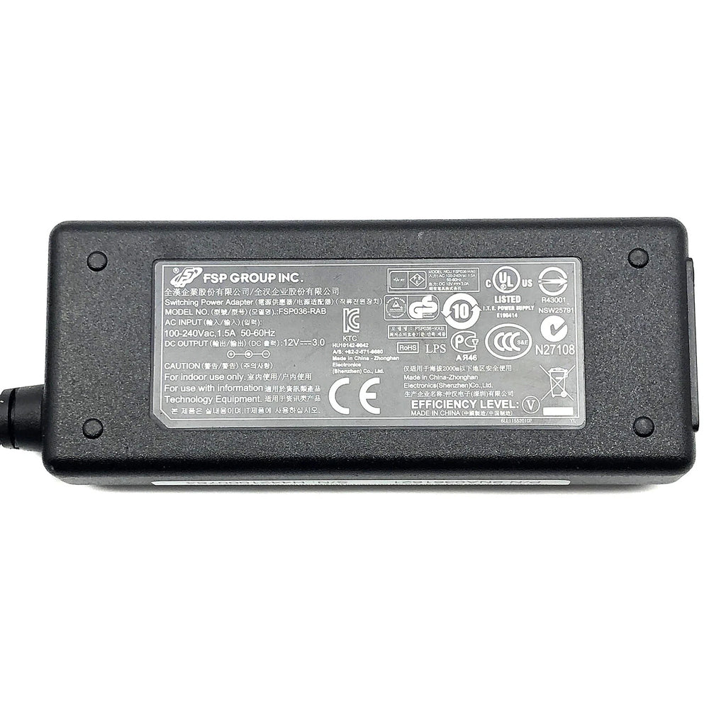 NEW Genuine FSP 36W FSP036-RAB AC/DC Power Supply Adapter 12V 3A