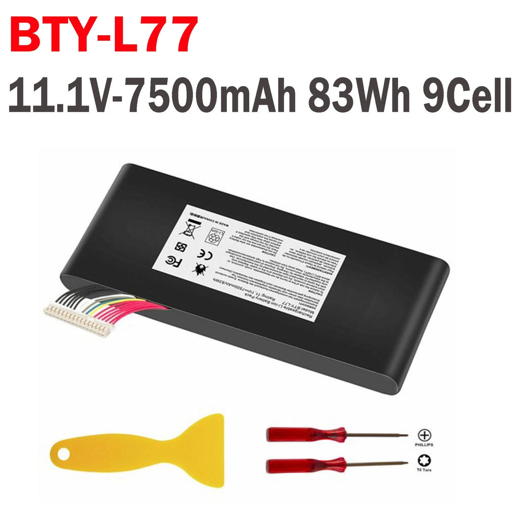 BTY-L77 Battery for MSI GT72 2QD GT72 2QE GT72 6QD GT72S-6QF GT72VR 6RD MS-1782