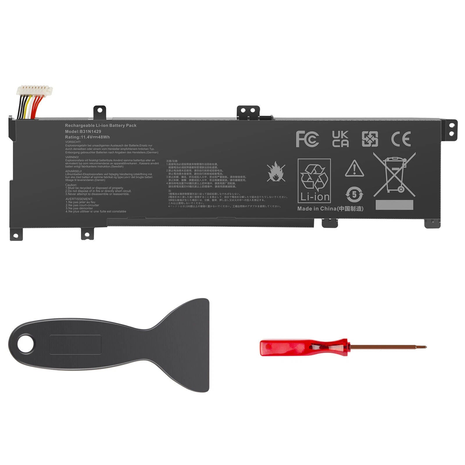 B31N1429 Laptop Battery for Asus VivoBook K501LX K501UX K501UB K501LB K501UW PC
