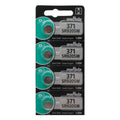 4 Murata 371 SR920SW Replaces Sony Silver Oxide 1.55V Battery