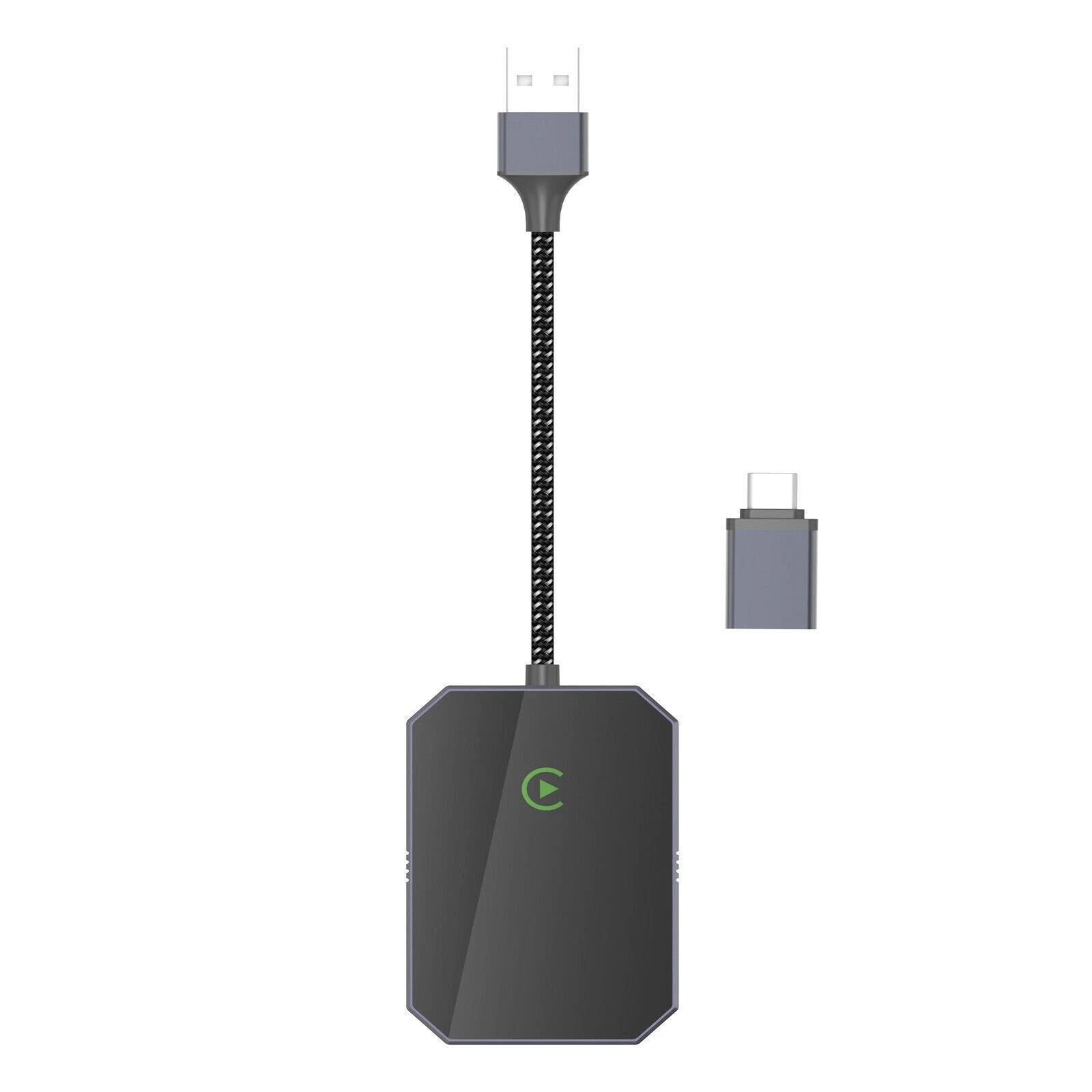 2 in 1 USB Wireless CarPlay & Android Auto Adapter Wireless Dongle Plug & Play