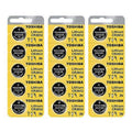 Lot of 100 Toshiba CR2032 New Fresh Date CR2032 2032 Lithium 3V Batteries-EX2030