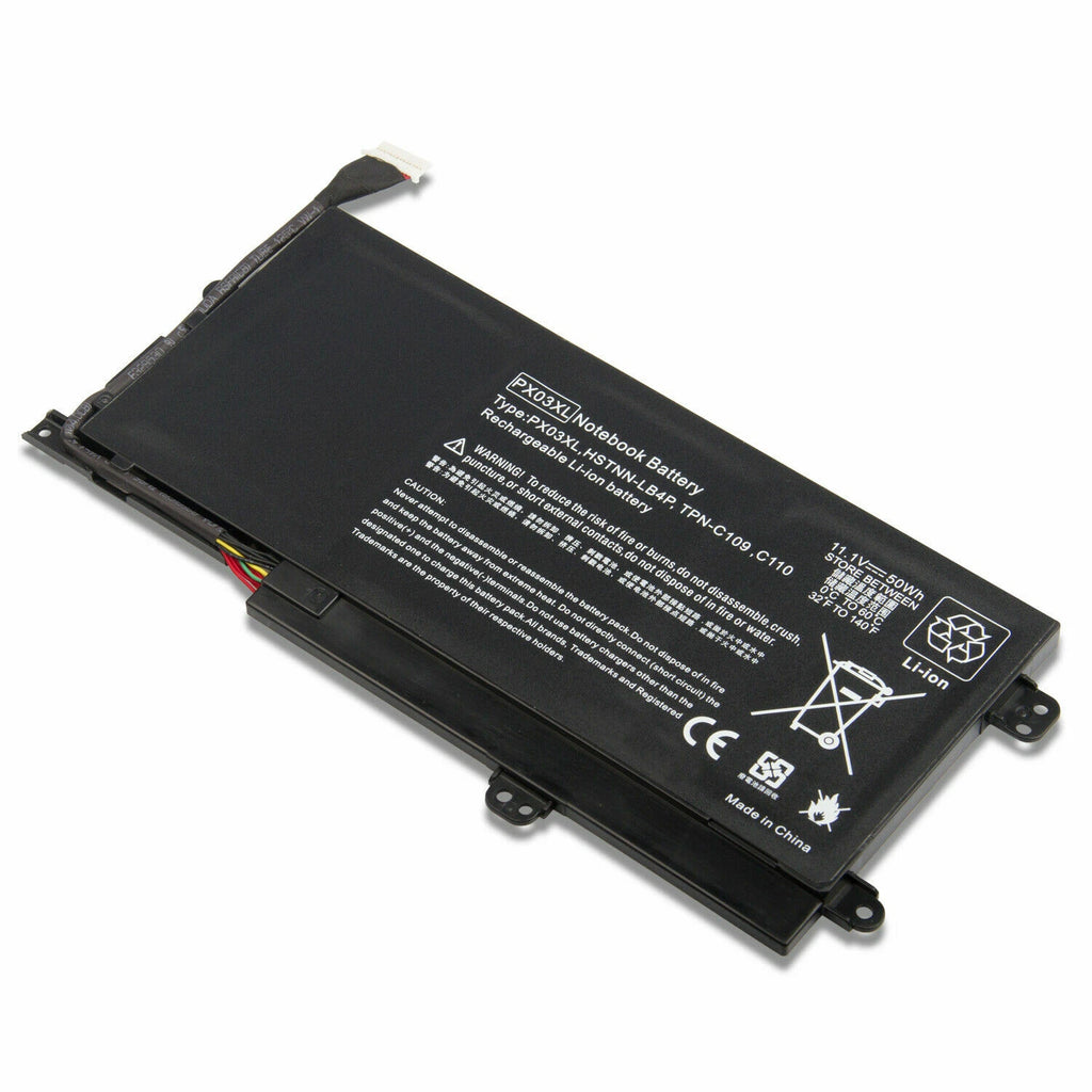 PX03XL Laptop Battery for HP HSTNN-LB4P TPN-C109 TPN-C110 TPN-C111 715050-001