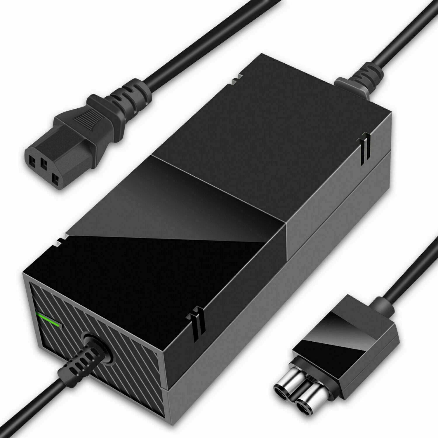 For Microsoft Xbox One Console AC Adapter Brick Charger Power Supply Cord Glossy