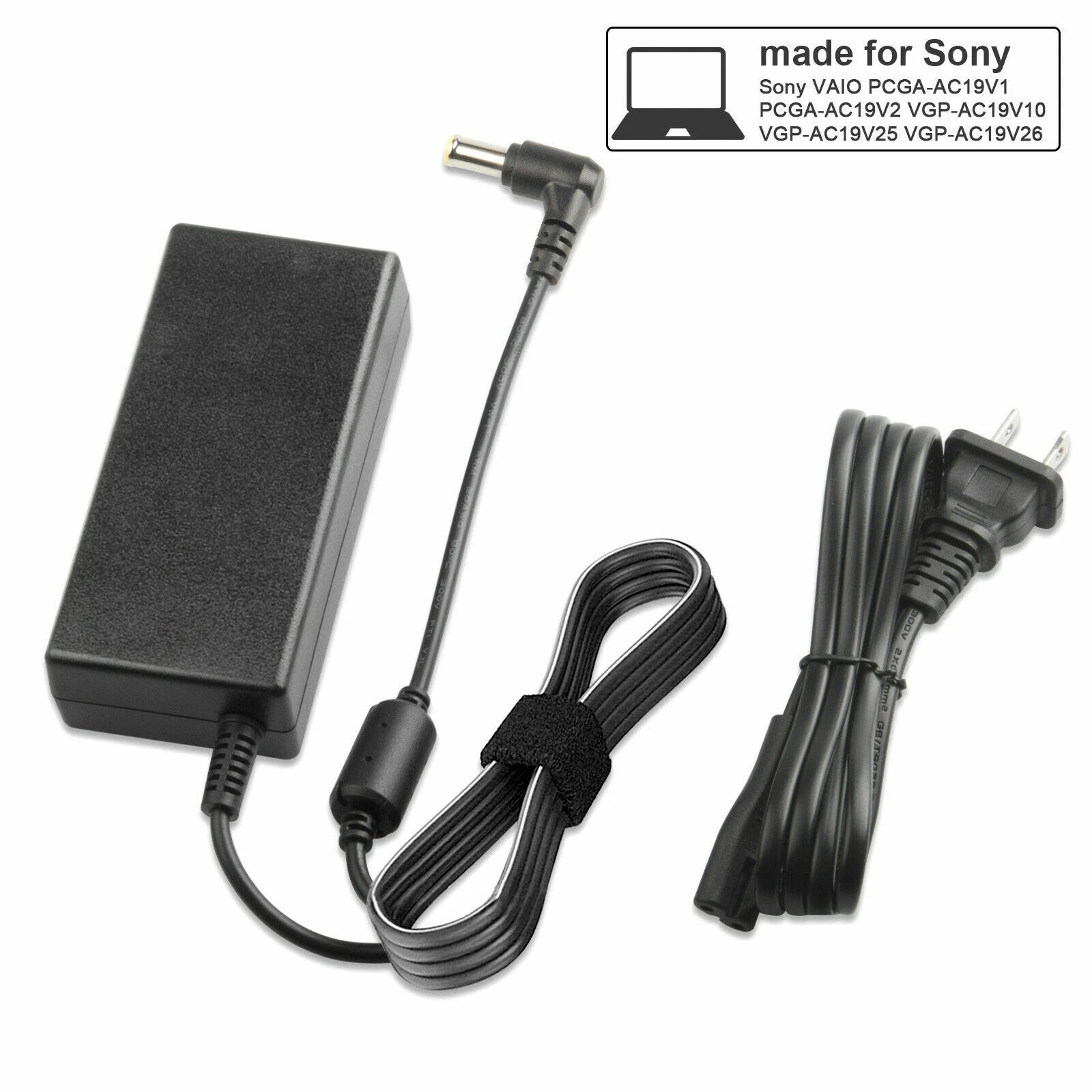 FOR SONY Vaio NEW 19.5V Power Supply Cord Laptop Notebook AC Adapter Charger