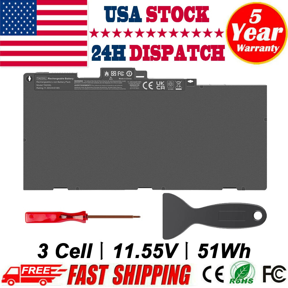 TA03XL TAO3XL Battery for HP EliteBook 755 G4 840 G4 848 G4 TA03051XL-PL +TOOLS