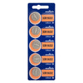 Murata CR1632 Battery 3V Lithium Coin Cell - Replaces Sony CR1632 (5 Batteries)