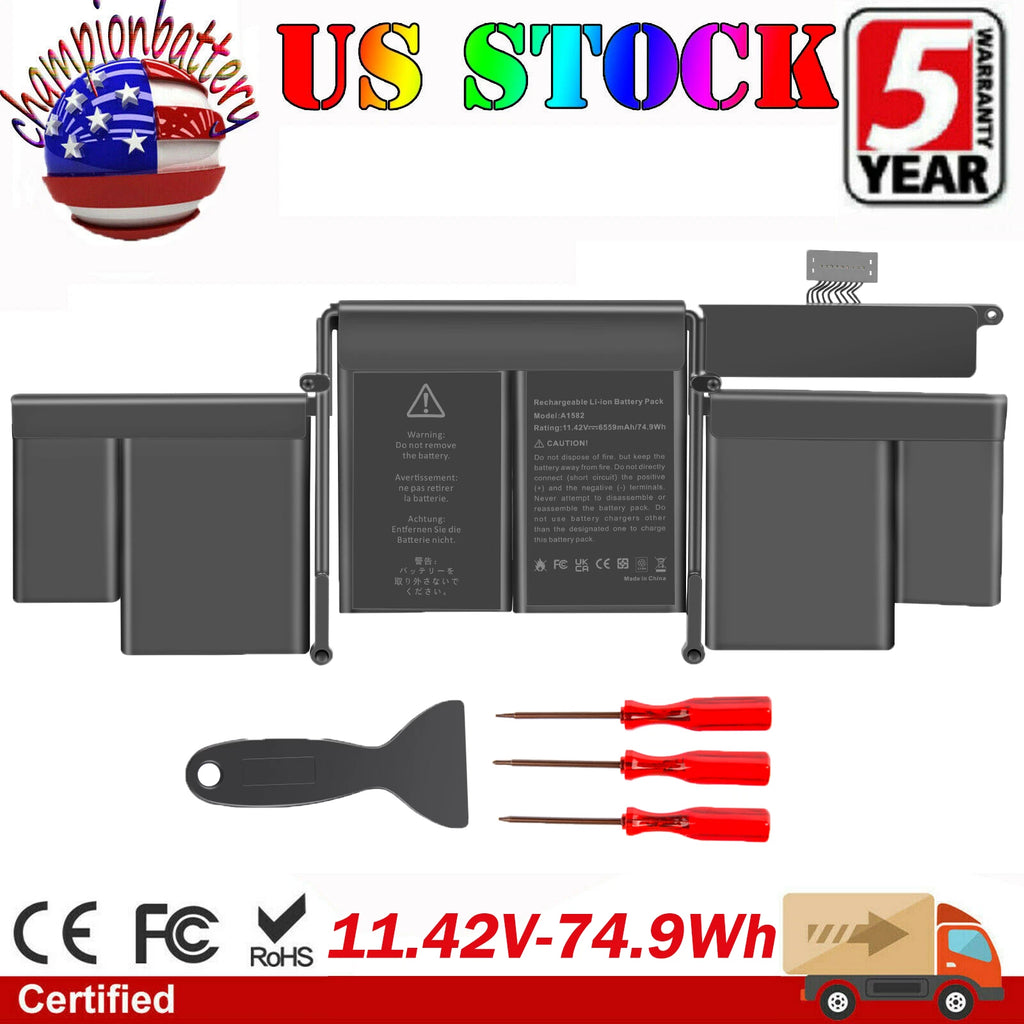 A1493 Battery for Apple 2013 2014 Macbook Pro13 Retina A1502 A1582 EMC 2678 2875