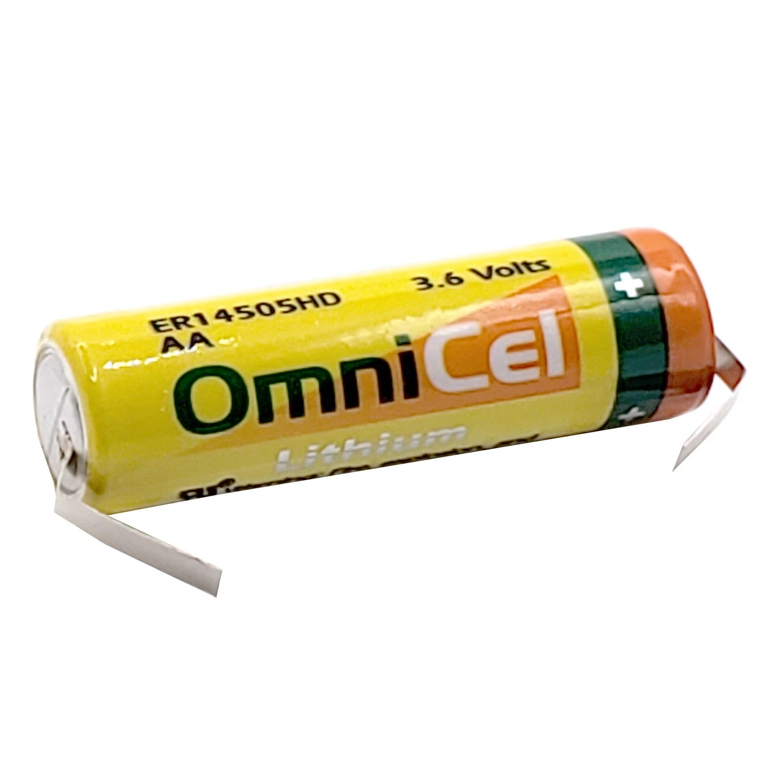 OmniCel ER14505HD 3.6V AA Lithium Battery w/ Tabs Sensors Detectors