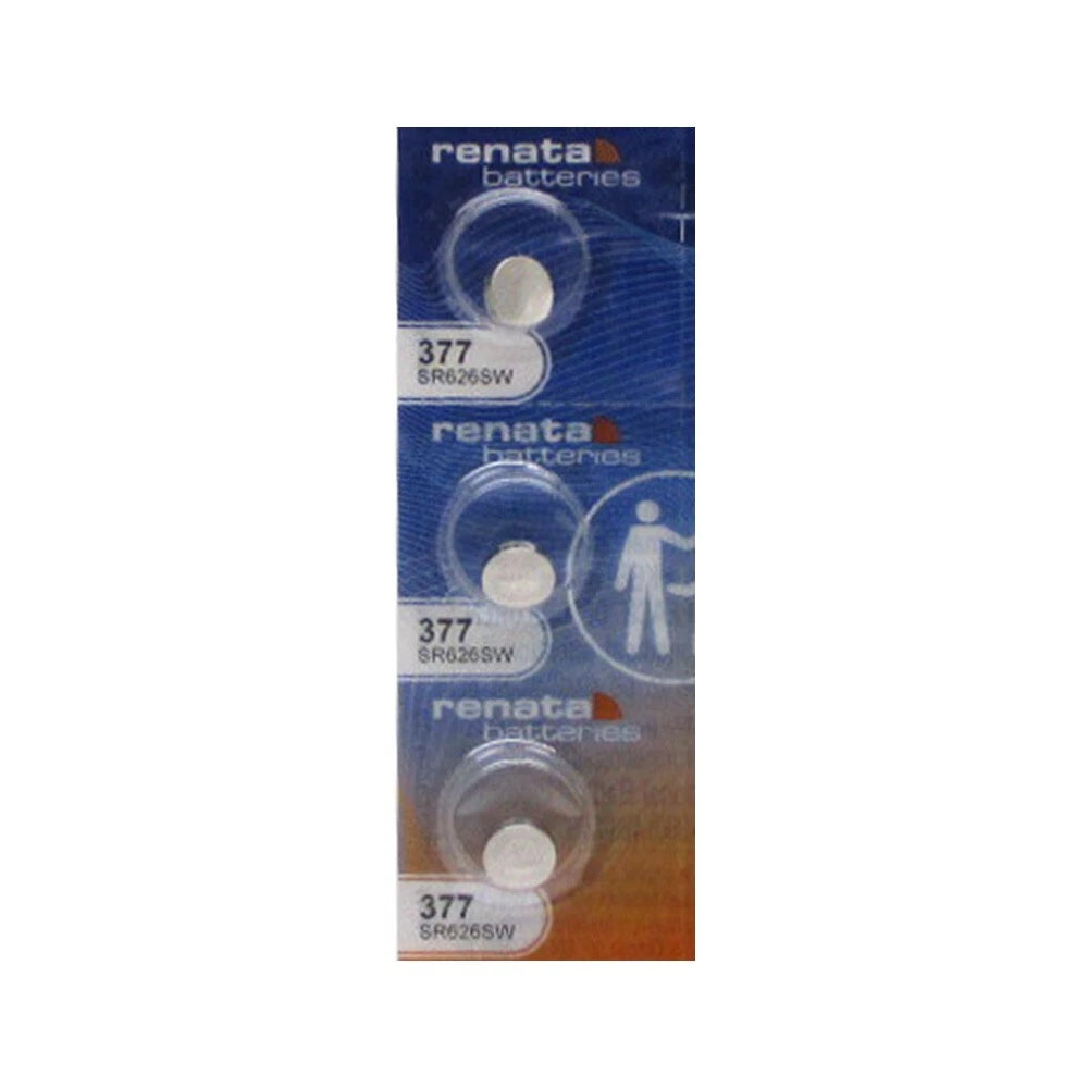 377 Renata SR626SW Battery 3 Pack