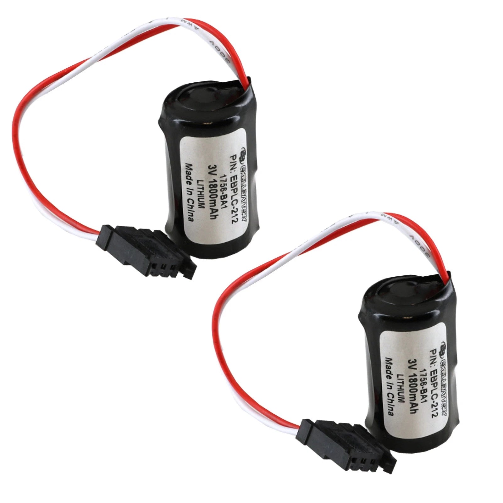 2x PLC 3V 1800mAh Battery Compatible With Energy+ B9670AB 94194801 1756-L1