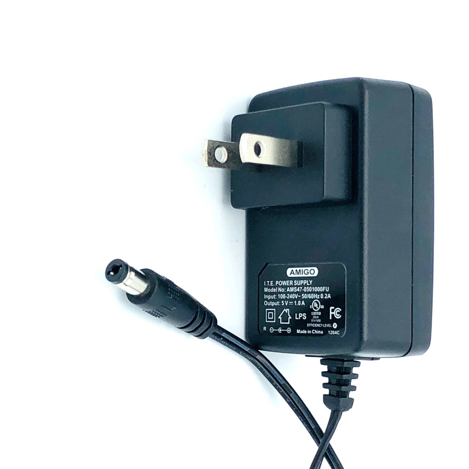 New Genuine Amigo AMS66-0501000FU AC/DC Wall Power Supply Adapter 5V 1A Charger