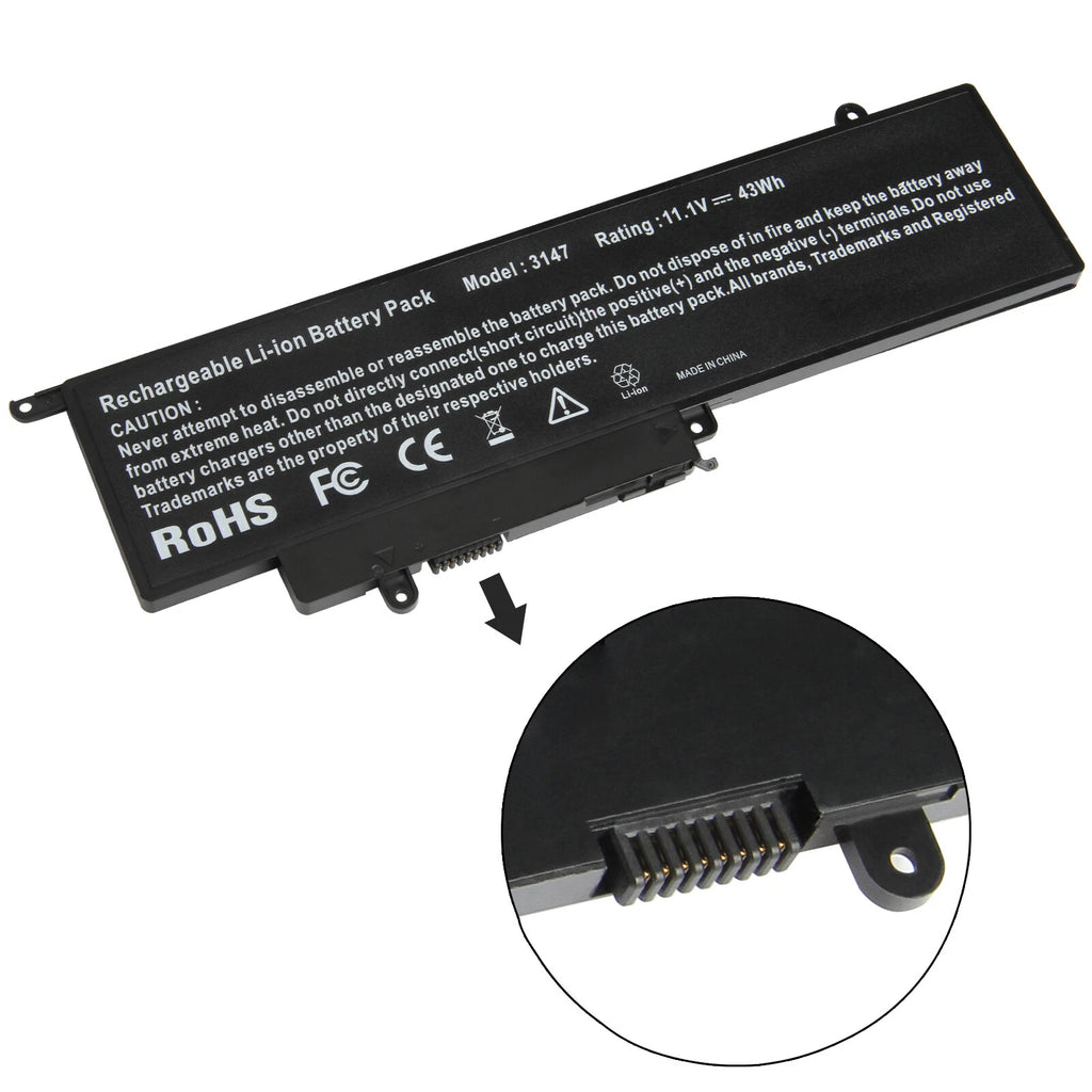 GK5KY Battery for Dell Inspiron 11 3000 3147 3148 3152 13 7000 7348 15 7568