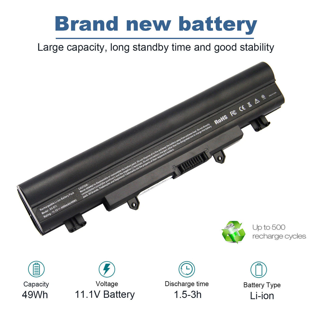 AL14A32 Battery For Acer Aspire E5-531 E5-551,E5-571,E5-572 E5-572G E5-421G