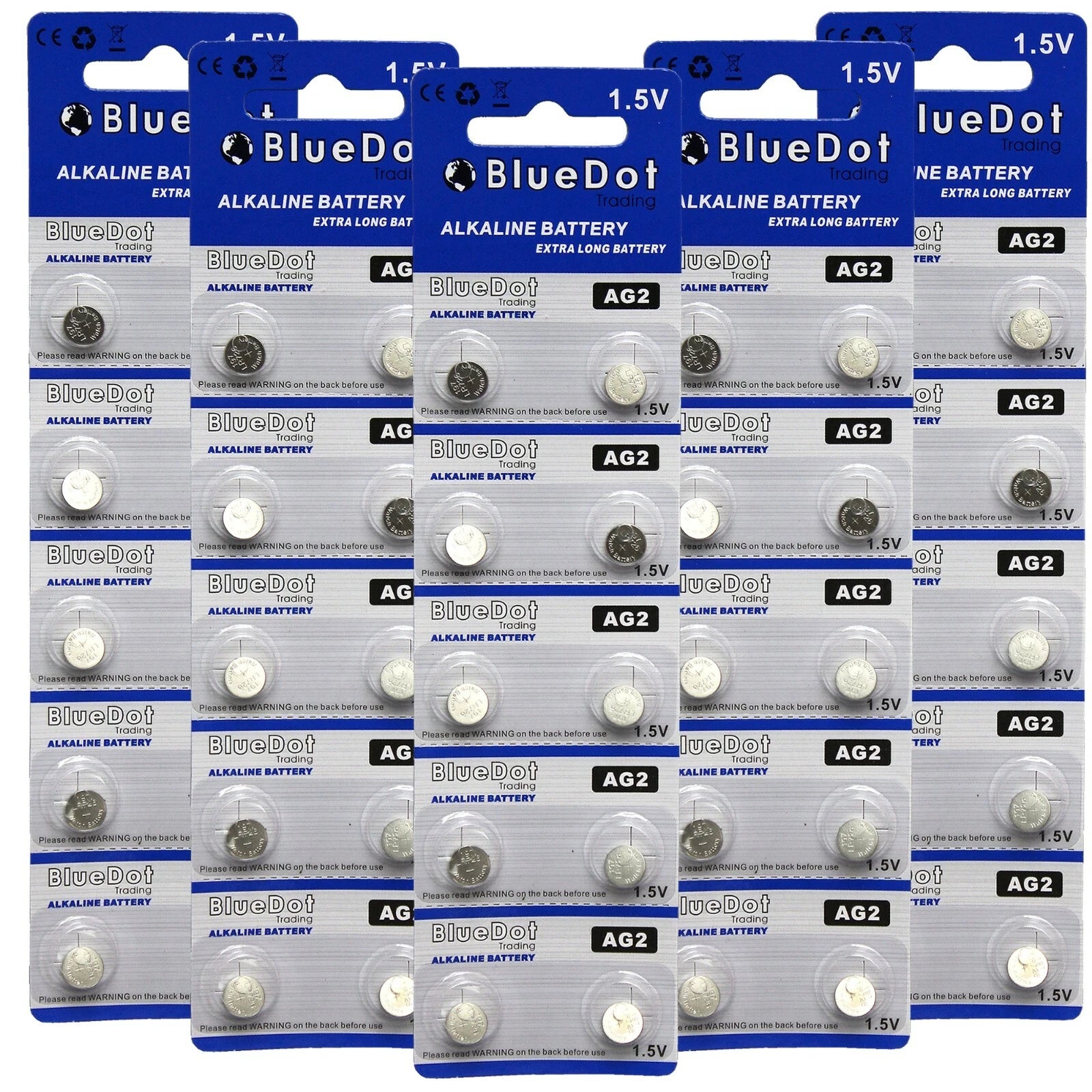 NEW! 50 PCS LR59 AG2 396 LR726 Alkaline Battery 1.5V Watch Lighter Free US Ship