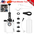 3L+1L Car Brake Bleeder Clutch Bleeding System Fluid Bleeder Tool Set Kit