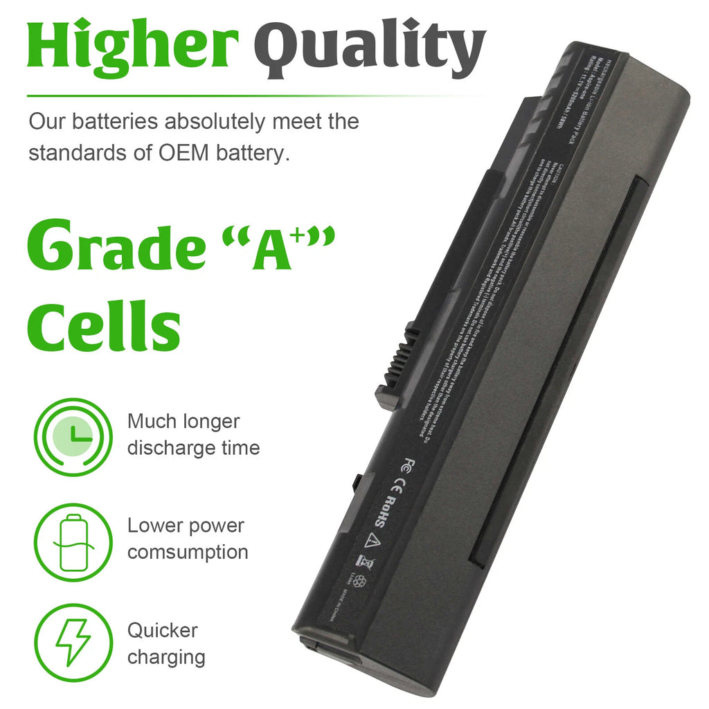 58Wh Battery for Acer Aspire One UM08A31 ZG5 D250-1165 571 D250 D150 A150 A110