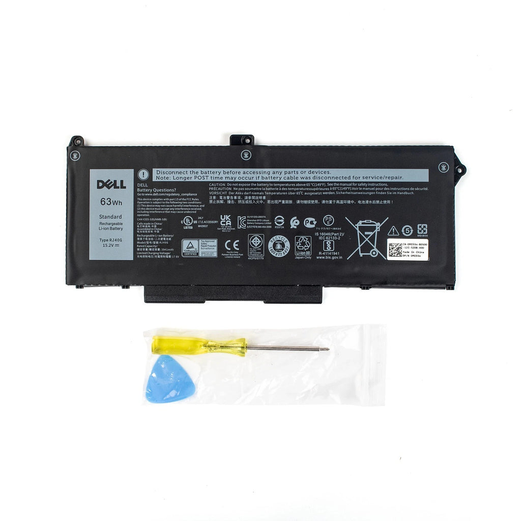 Genuine RJ40G Battery for Dell Latitude 15 5520 14 5420 Precision 15 3560 M033W