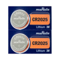 2x Murata Fresh CR 2025 CR2025 ECR2025 BR2025 LITHIUM COIN CELL Battery Exp 2033