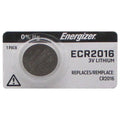 CR2016 Energizer 2016 3-Volt Lithium Battery 1 pk