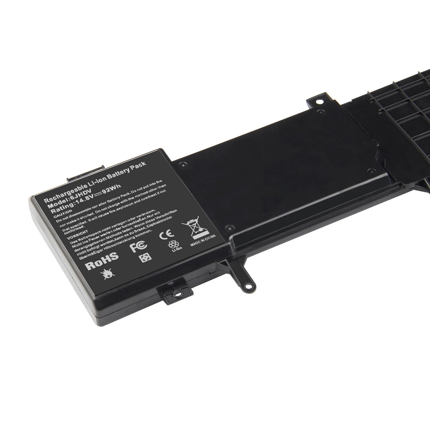 6JHDV YKWXX Laptop Battery for Dell Alienware 17 R2 5046J P43F Series Laptop